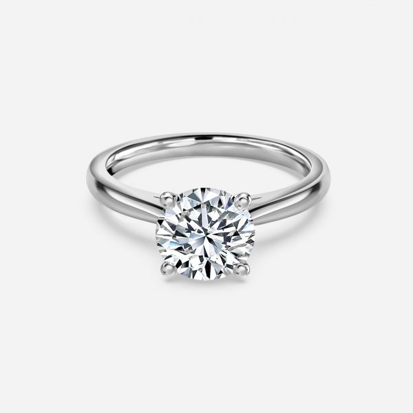 diamond round cut ring
