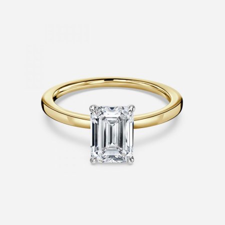 Isabella Emerald Solitaire Engagement Ring Isabella Emerald Solitaire Engagement Ring