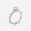 hidden halo marquise engagement ring white gold