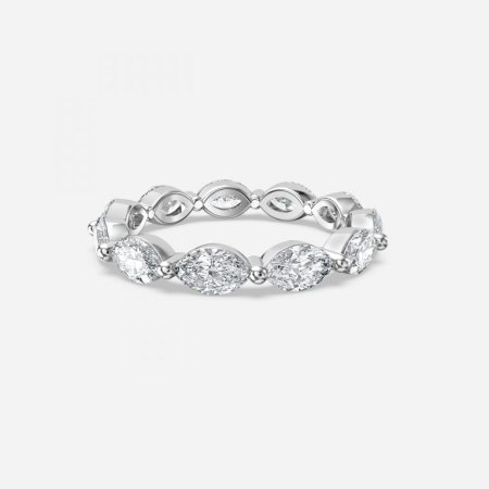 East West Marquise Eternity Band East West Marquise Eternity Band