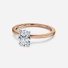 oval shaped lab grown diamonds halo engagemnet rings