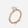 pear cut 1 carat diamond ring