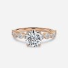 round shape diamond ring