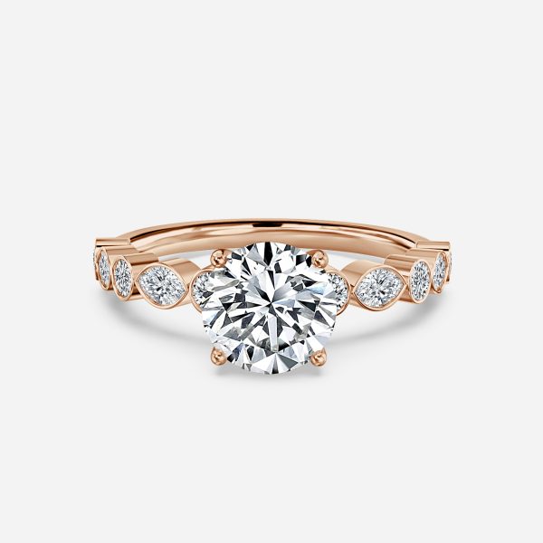 round shape diamond ring
