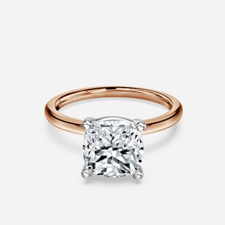 Lydia Cushion Solitaire Engagement Ring Lydia Cushion Solitaire Engagement Ring
