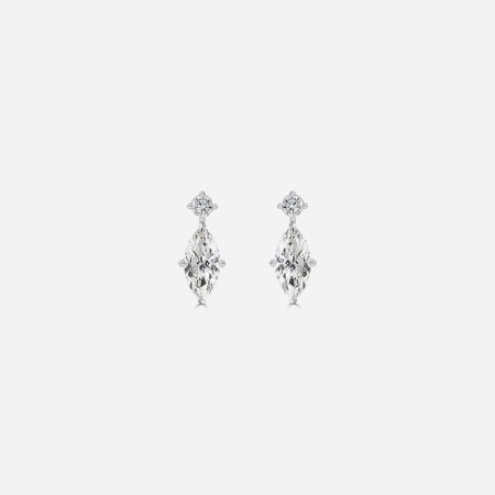 Drop Marquise Earrings