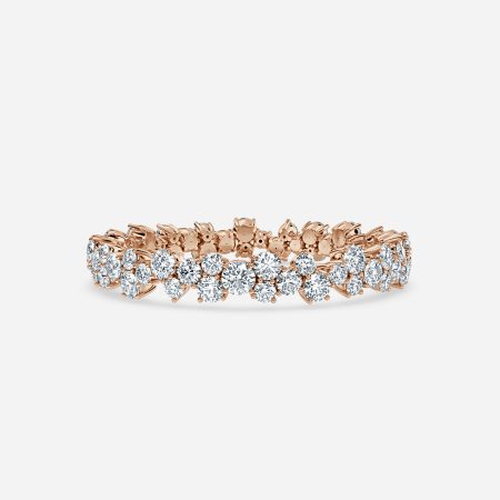 Full Floral Round Diamond Eternity Band Full Floral Round Diamond Eternity Band