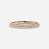 angelic wedding ring in rose gold