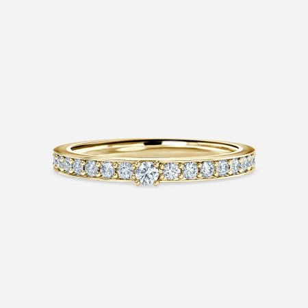 Channel Set Round Diamond Wedding Ring Channel Set Round Diamond Wedding Ring