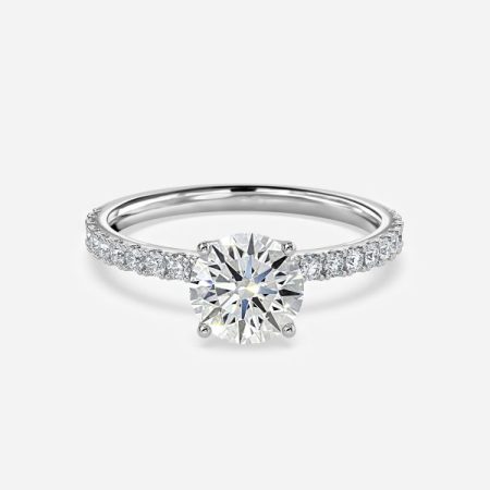 Lepidus Round Hidden Halo Engagement Ring Lepidus Round Hidden Halo Engagement Ring
