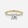 diamond band yellow gold wedding ring