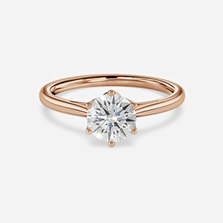 Perion Round Solitaire Engagement Ring Perion Round Solitaire Engagement Ring