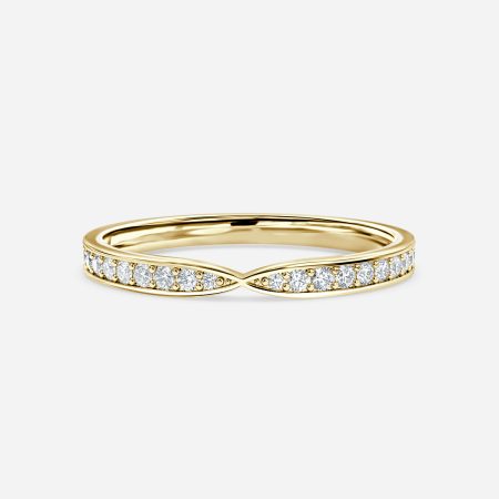 0.14ct York Wedding Ring In 14K Yellow Gold (US Size: 5.25) 0.14ct York Wedding Ring In 14K Yellow Gold (US Size: 5.25)