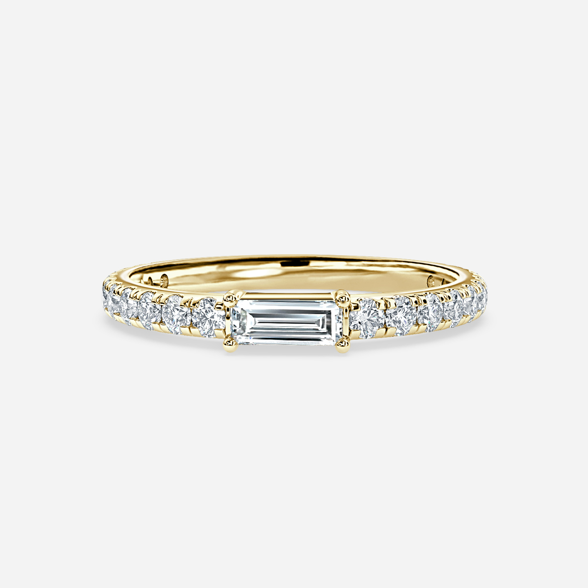 wedding ring in yellow gold 2mm