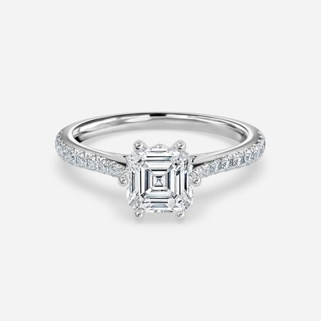 Shyam Asscher Hidden Halo Engagement Ring Shyam Asscher Hidden Halo Engagement Ring