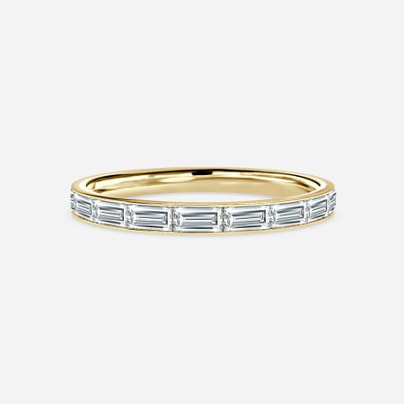 Baguette Cut Diamond Wedding Band Baguette Cut Diamond Wedding Band