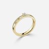 yellow gold diamond band wedding ring