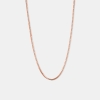 rose gold chain in 18k